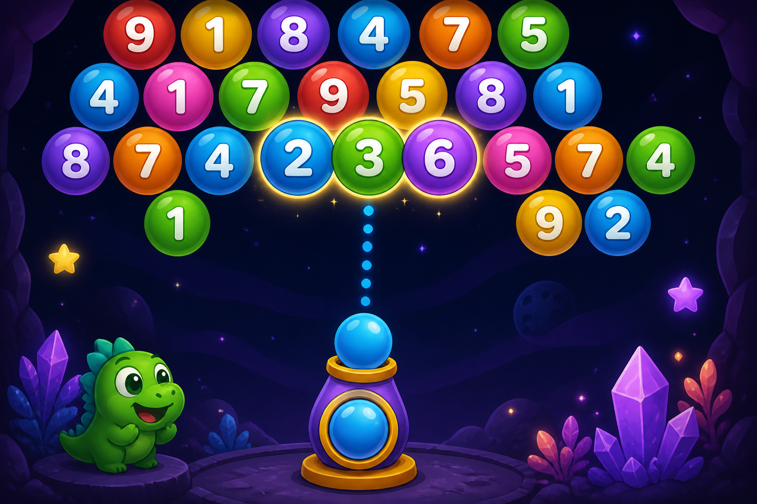 Multiplication Bubble Blast